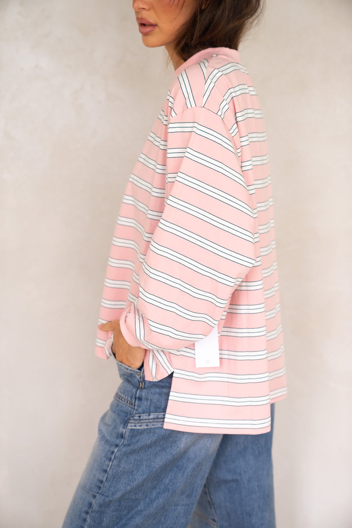 Aiden Pink Longsleeve Top