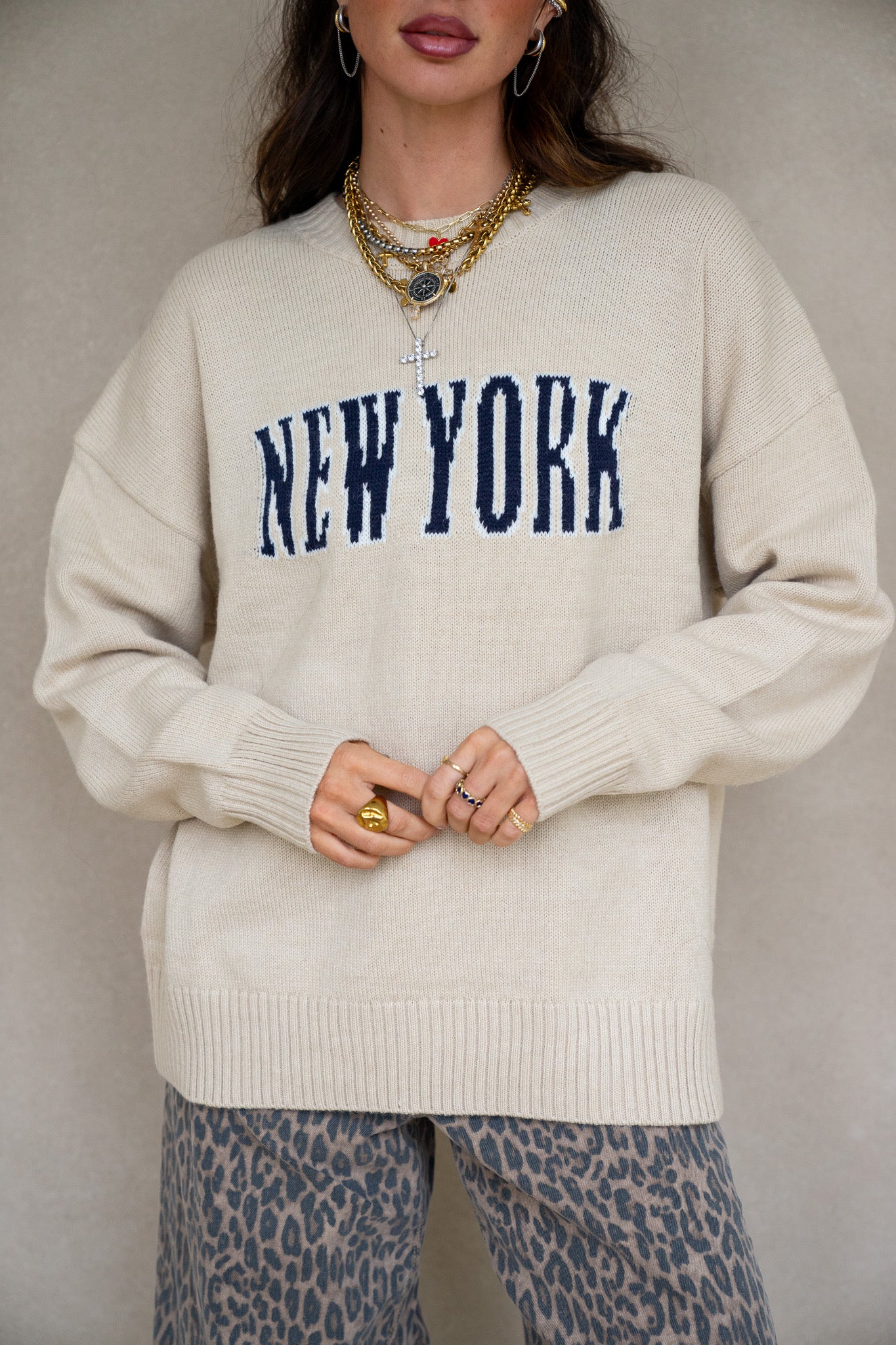 New York Knit Crewneck