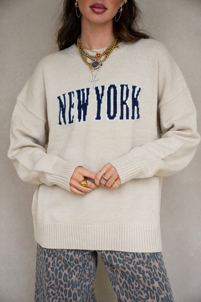 New York Knit Crewneck