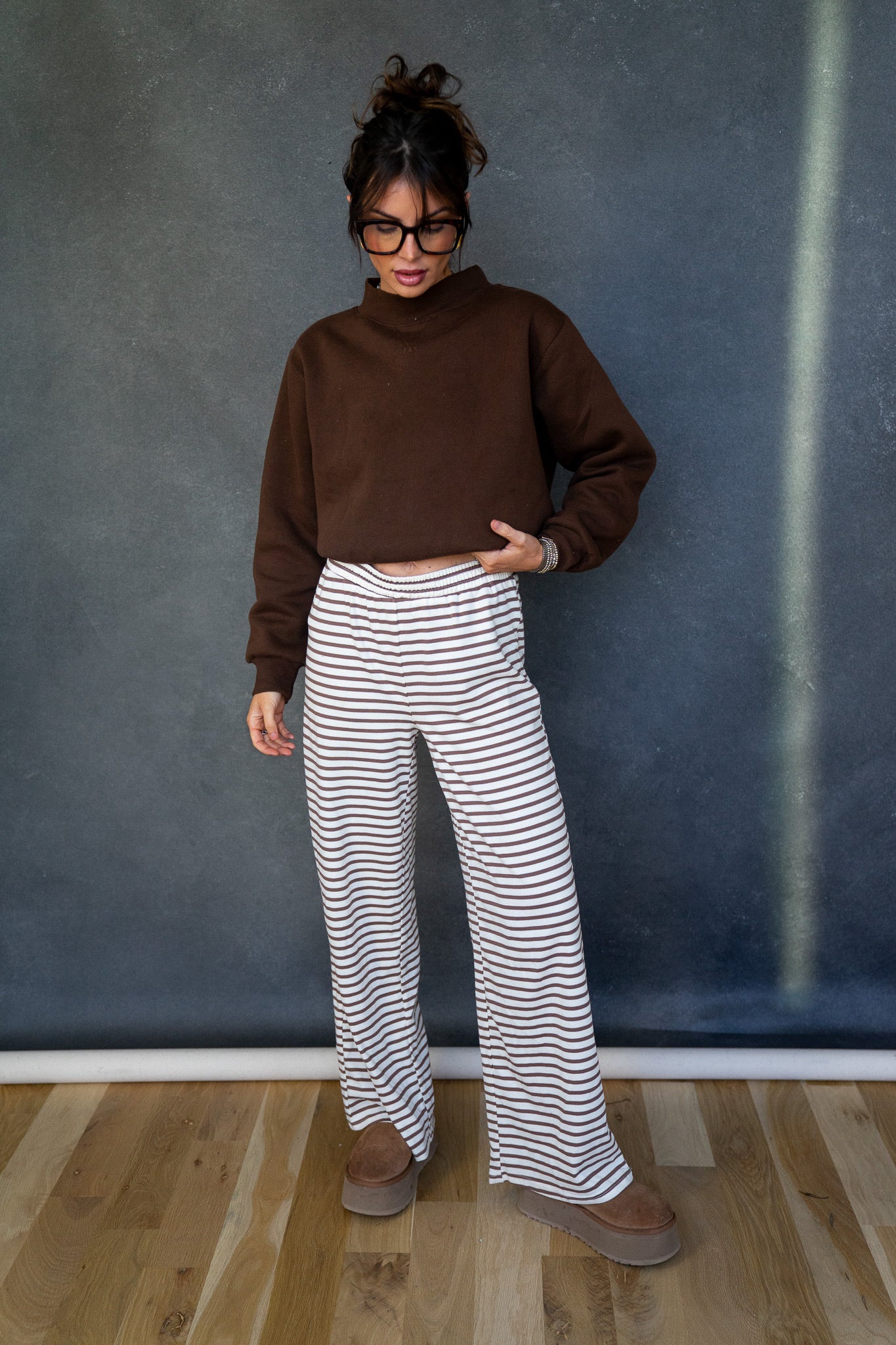 Molly Mock Neck Sweatshirt (Multiple Colors)