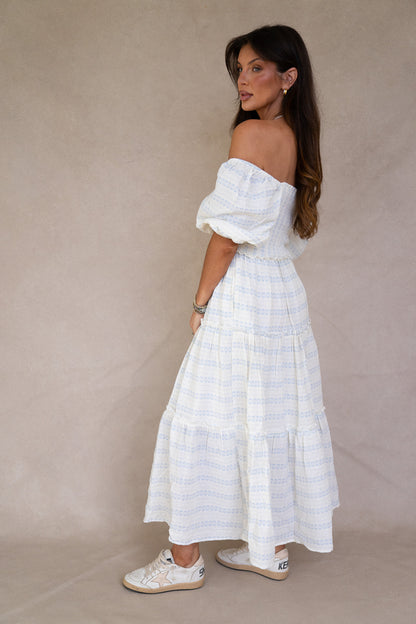 Hattie Smocked Maxi (multiple colors)