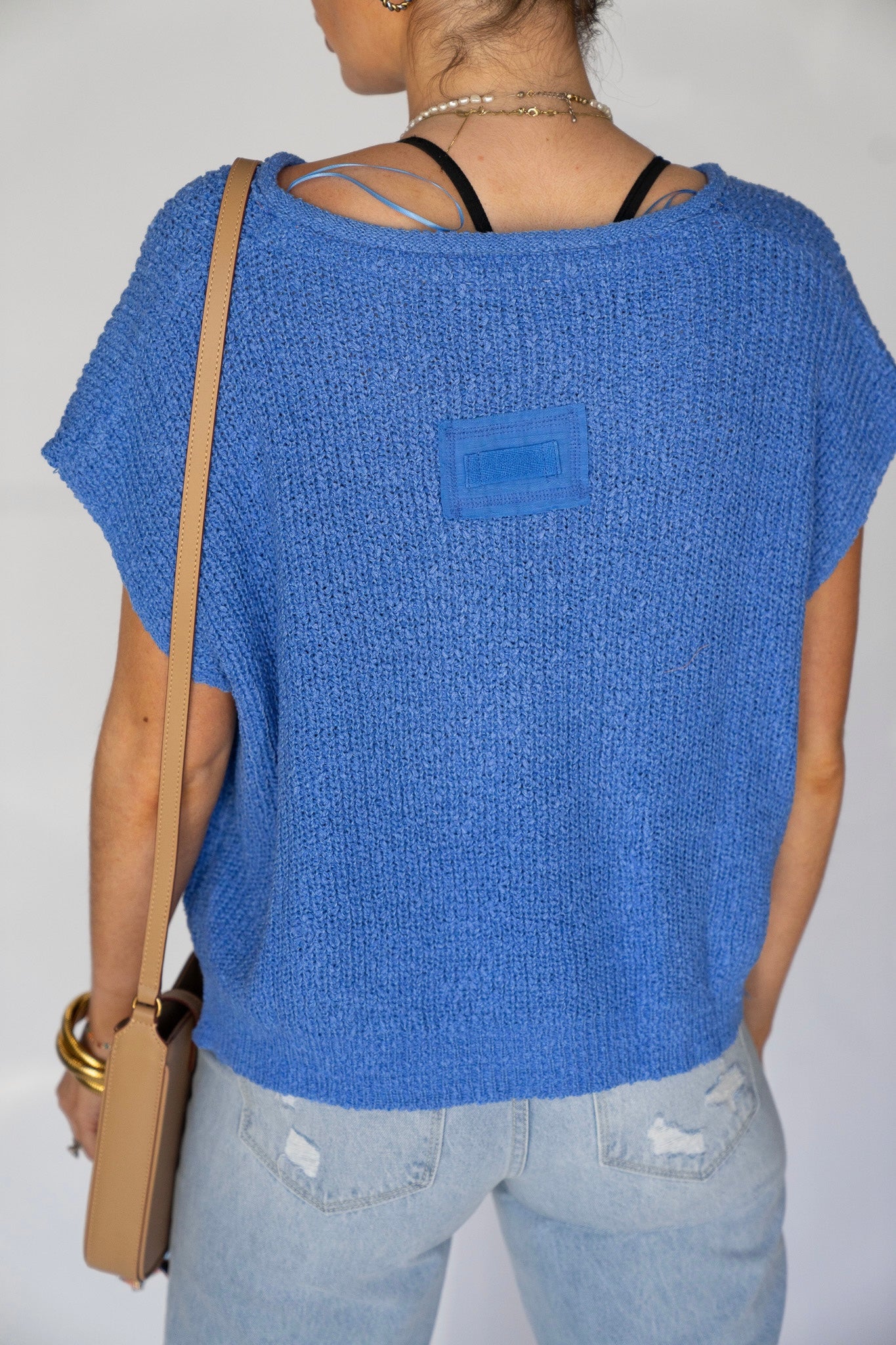 Patchwork Knit Top (Multiple Colors)