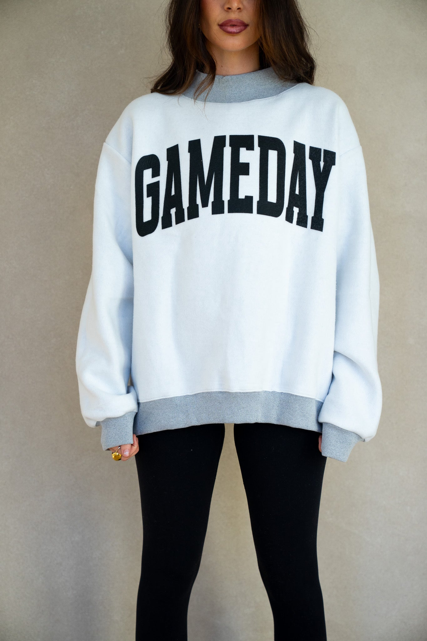 GameDay/Football Reversible Mockneck