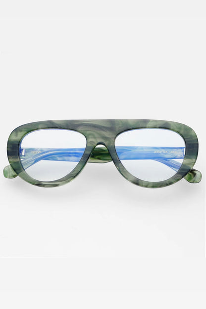 Jetsetter Emerald Blue Light Glasses