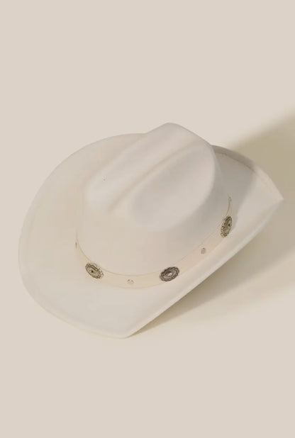 Coin Belt Western Hat