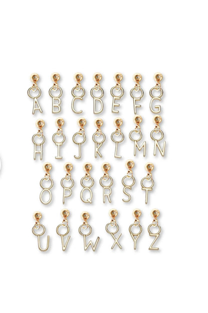 Alphabet Drop Charm