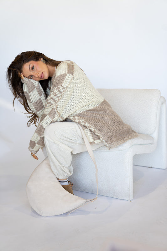 Ellie Knit Cardigan - Natural