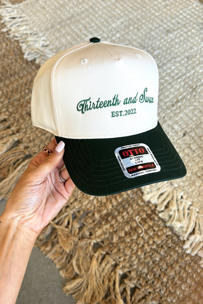 Thirteenth & Swan Vintage Hat