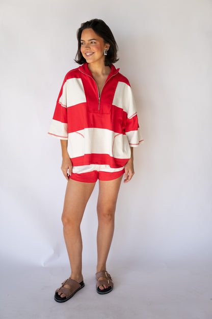 Varsity Striped Set (Multiple Colors)