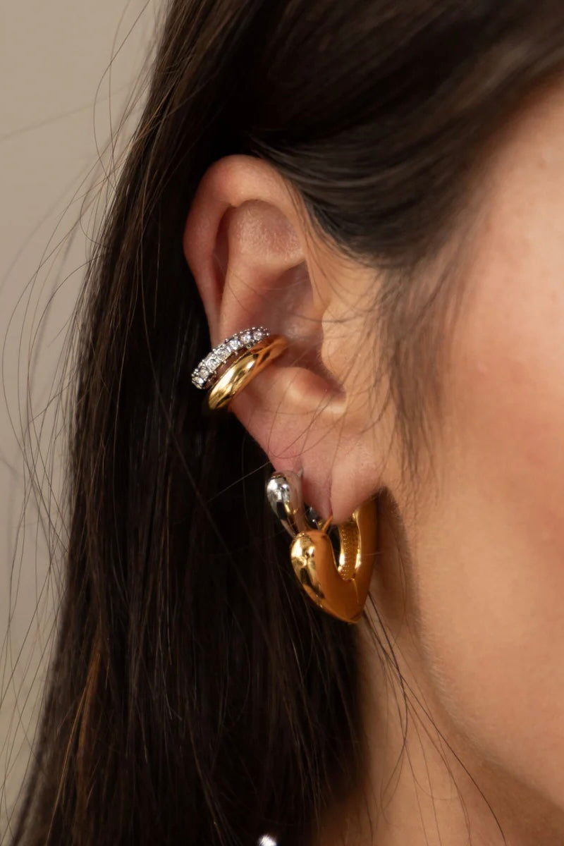 Kendall Two Tone Ear Cuff