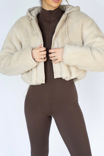 Hooded Sherpa Jacket