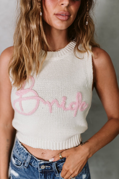 Bride Sleeveless Tank