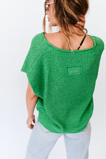 Slouchy Knit Top (Multiple Colors)