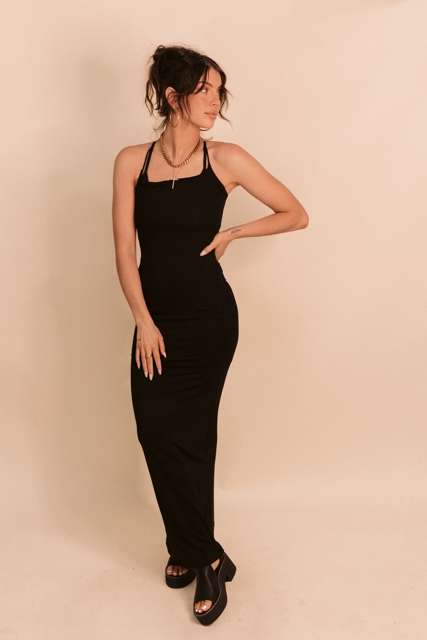 Melange Maxi Dress