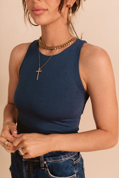 Brinley High Neck Tank (Multiple Colors)