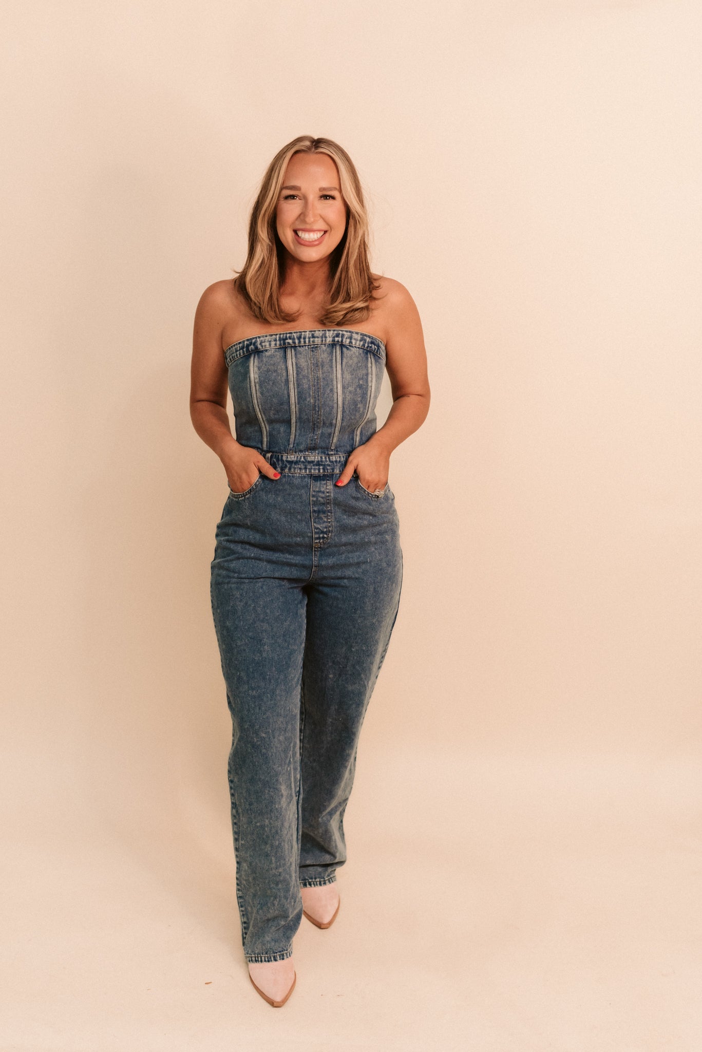 Colleen Denim Jumpsuit