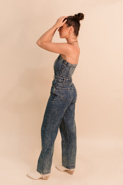 Colleen Denim Jumpsuit