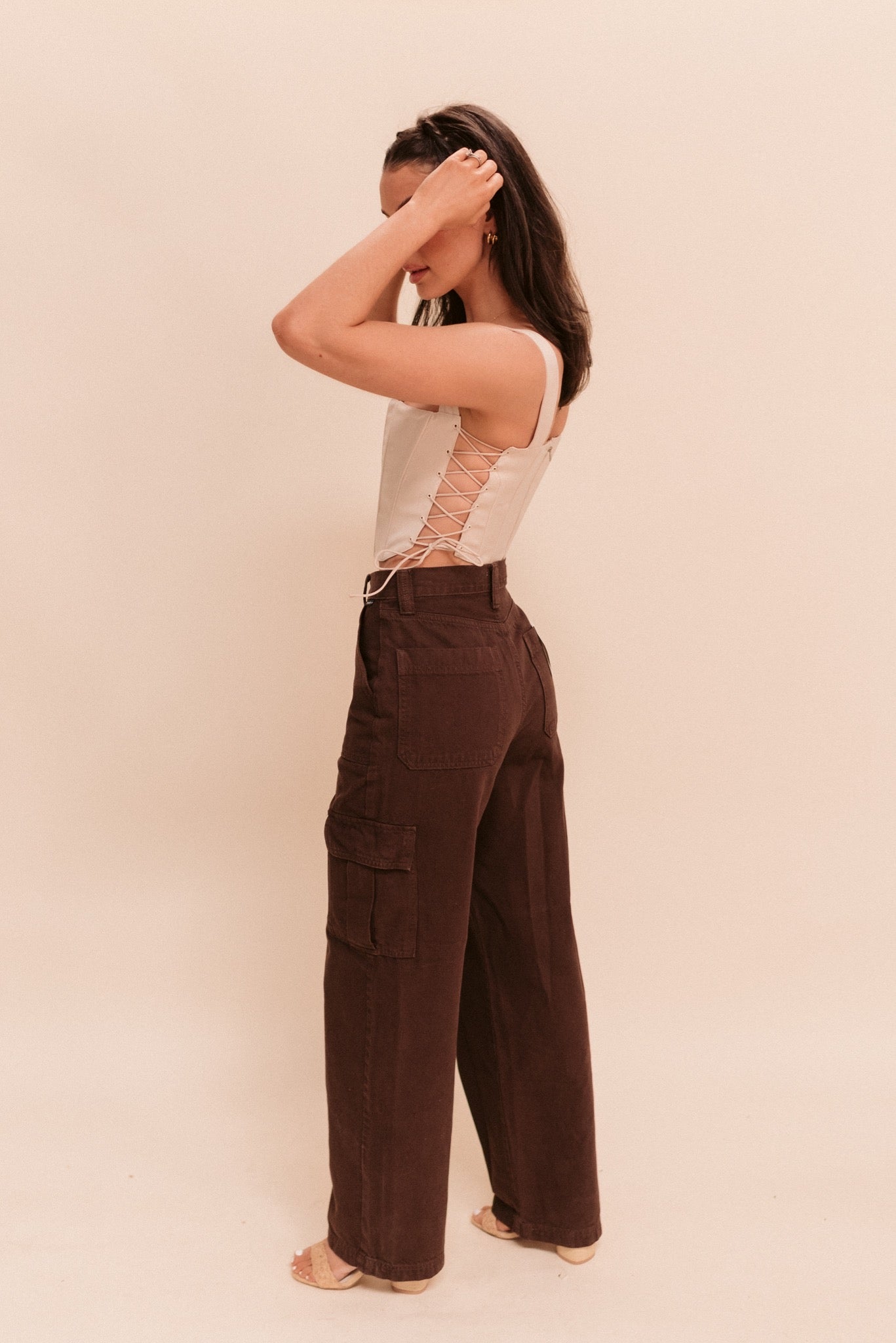 Lace Up Corset (Multiple Colors)