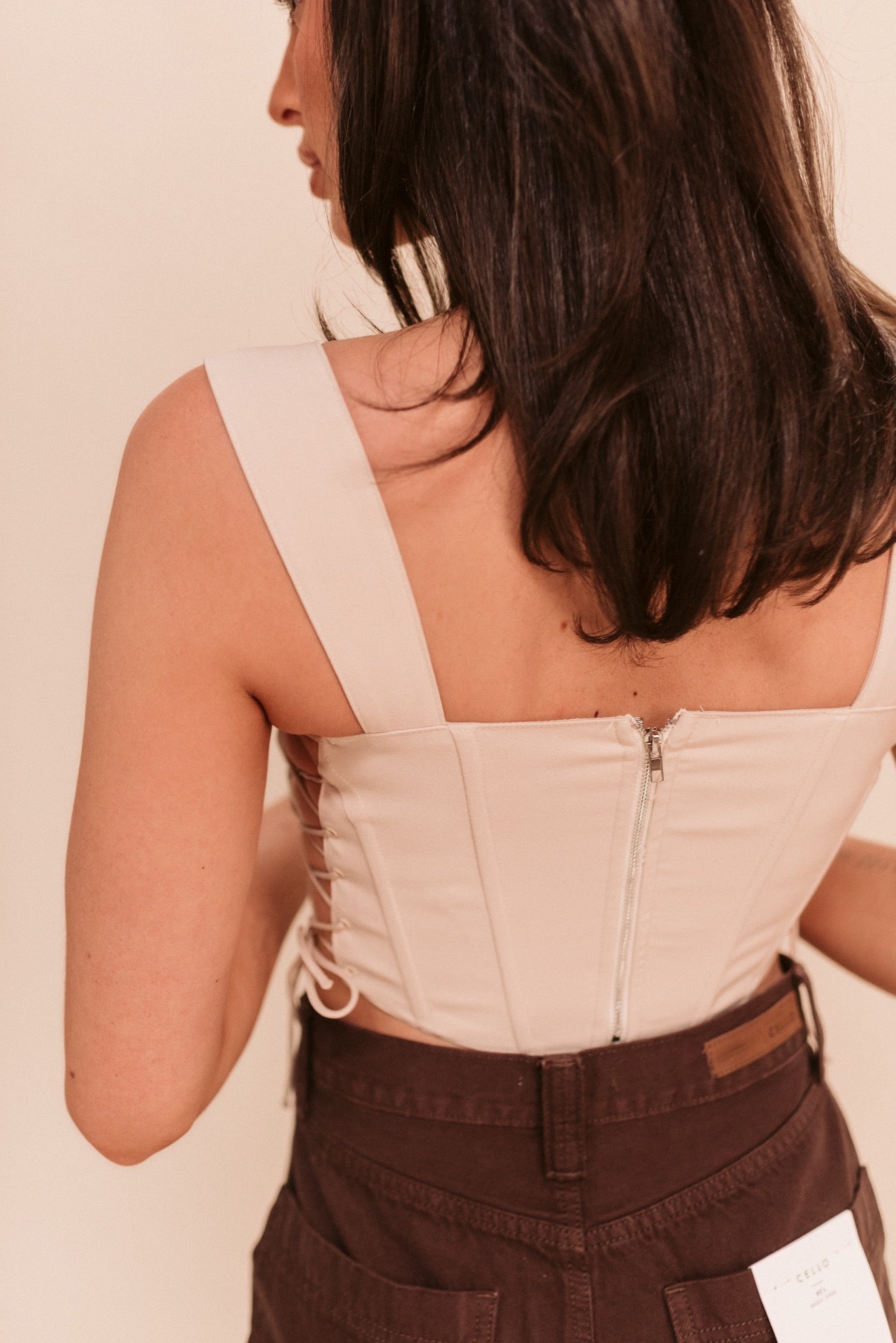 Lace Up Corset (Multiple Colors)