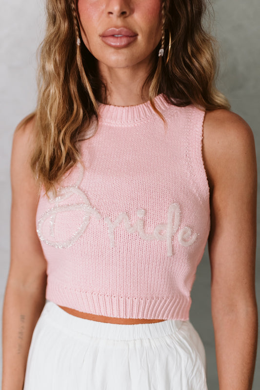 Bride Sleeveless Tank