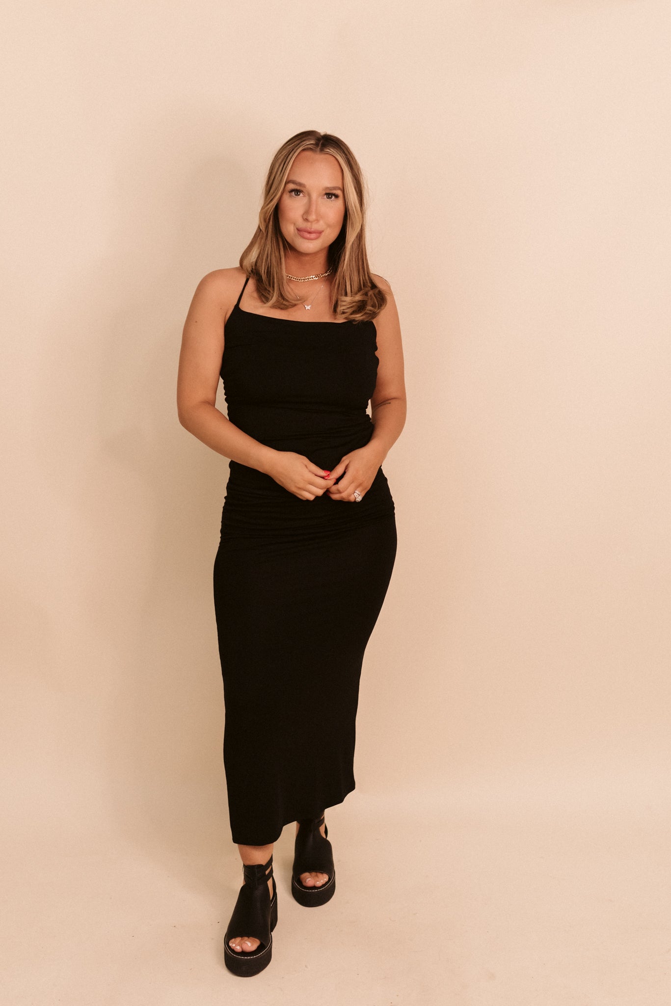 Melange Maxi Dress
