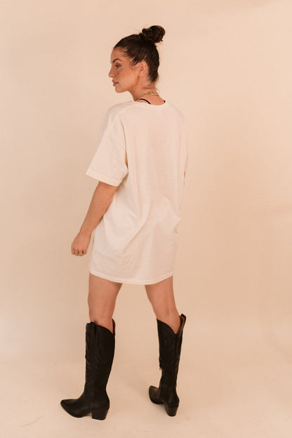 Cowboy Graphic T Dress