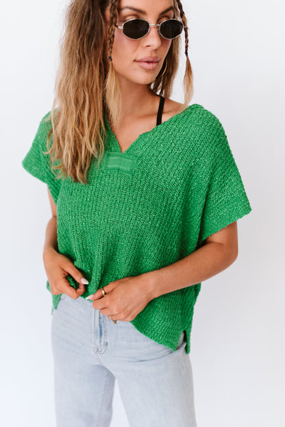 Slouchy Knit Top (Multiple Colors)