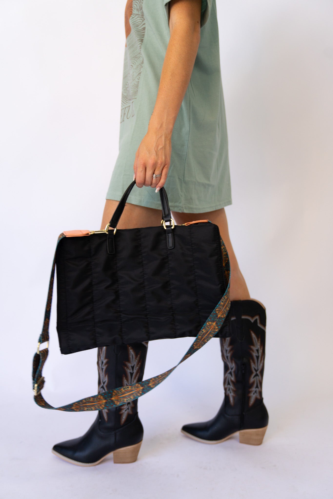 Puffer Tote Bag (Multiple Colors)