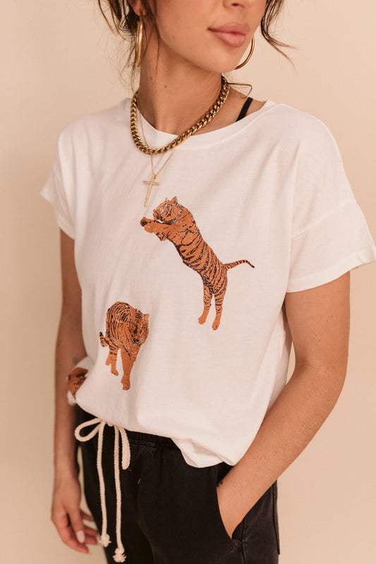 Vintage Tiger Graphic Tee