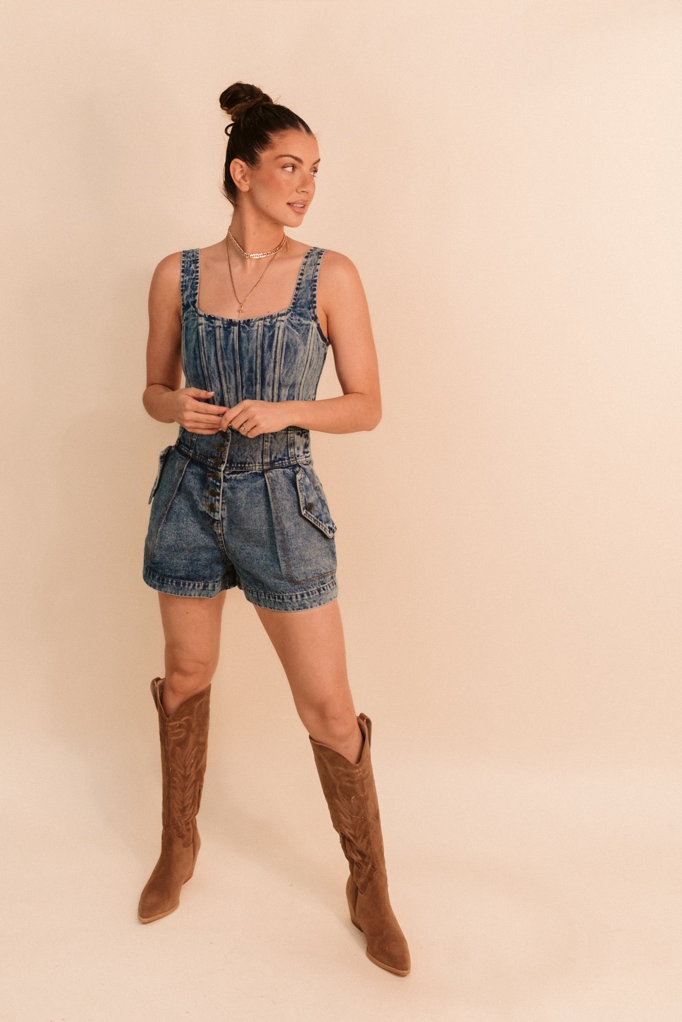 Jolie Denim Shorts