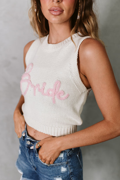 Bride Sleeveless Tank