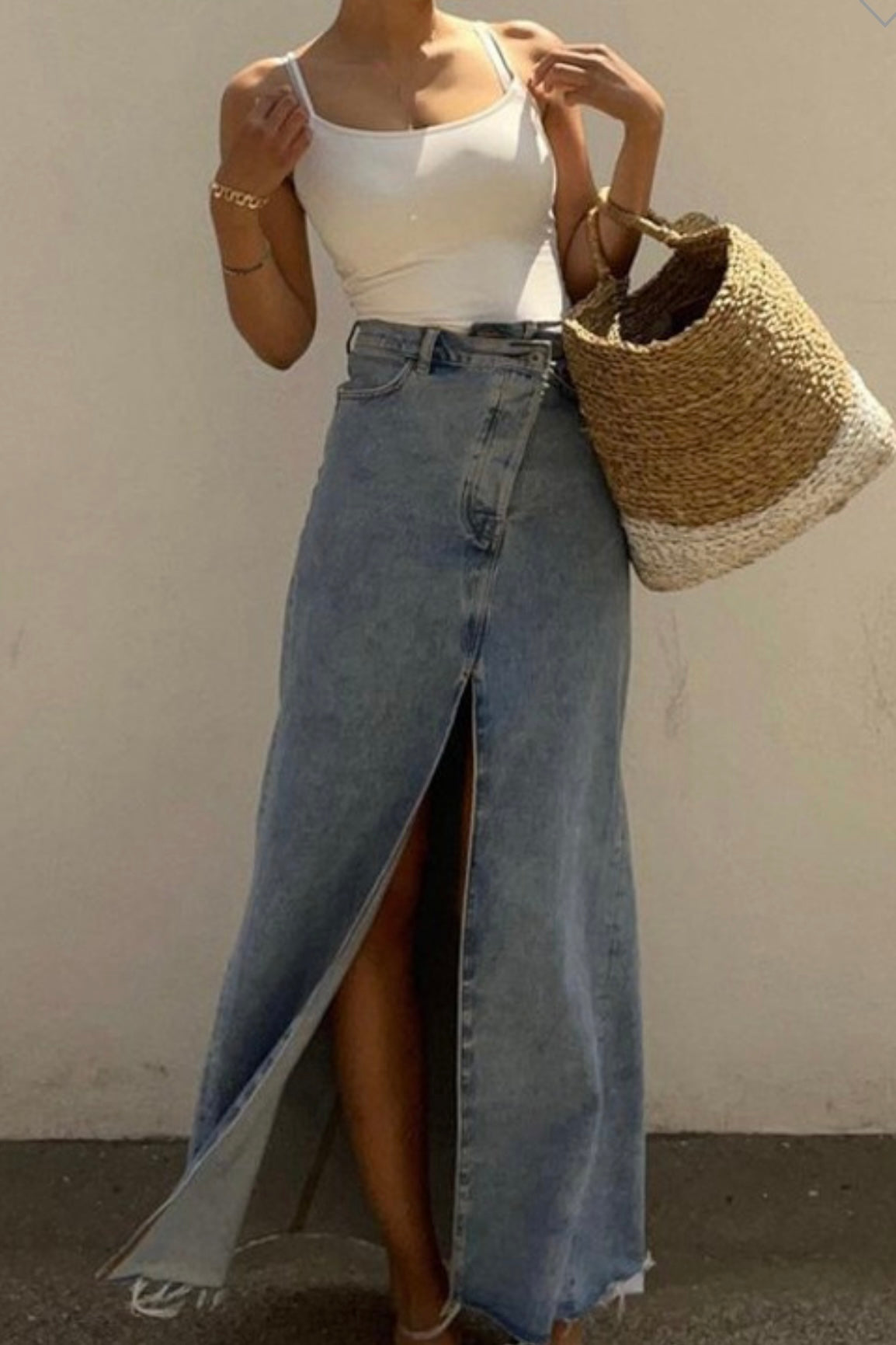 90’s Denim Skirt