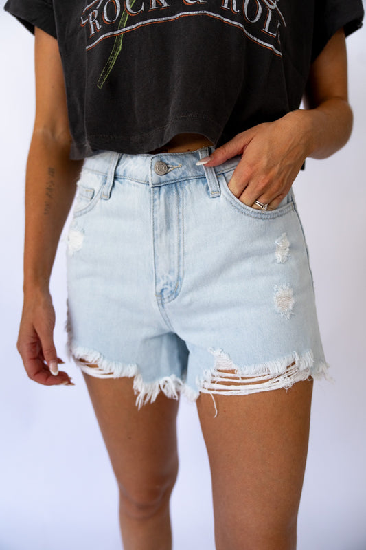 Veranda Distressed Shorts
