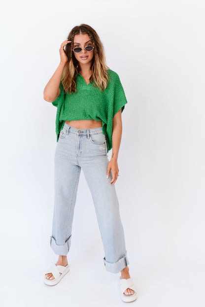 Slouchy Knit Top (Multiple Colors)