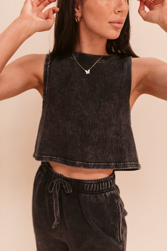 Terry Cloth Muscle Tank