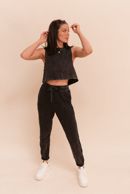 Terry Cloth Joggers