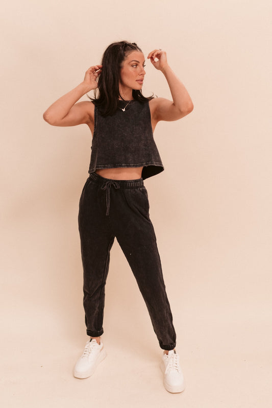 Terry Cloth Joggers