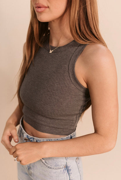Katy Cropped Tank (Multiple Colors)