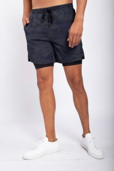 Men's Dark Ocean Runner Shorts