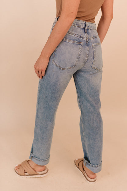 Overlap High Rise Denim