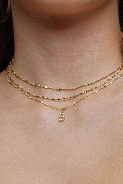 Dainty Love Pearl Initialp