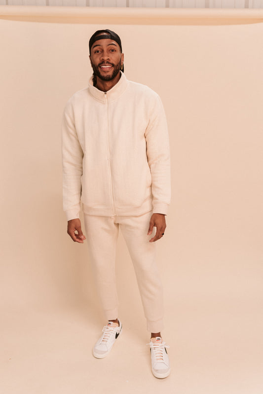 Quilted Cream Jacket
