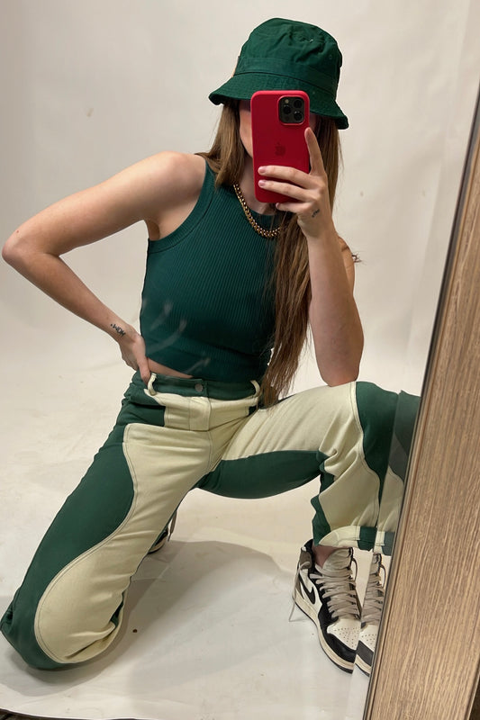 Highrise Swirl Pants