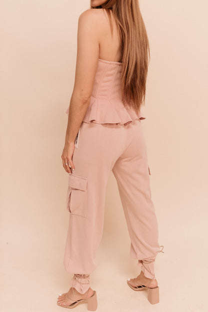 French Terry Cargo Pants