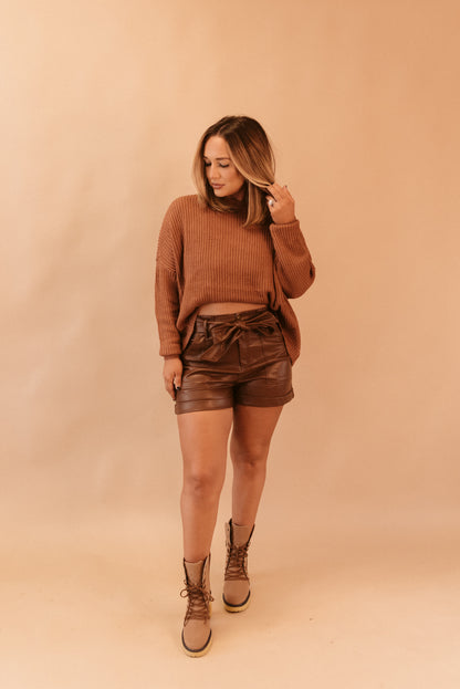 Morgan Leather Shorts - Multiple Colors