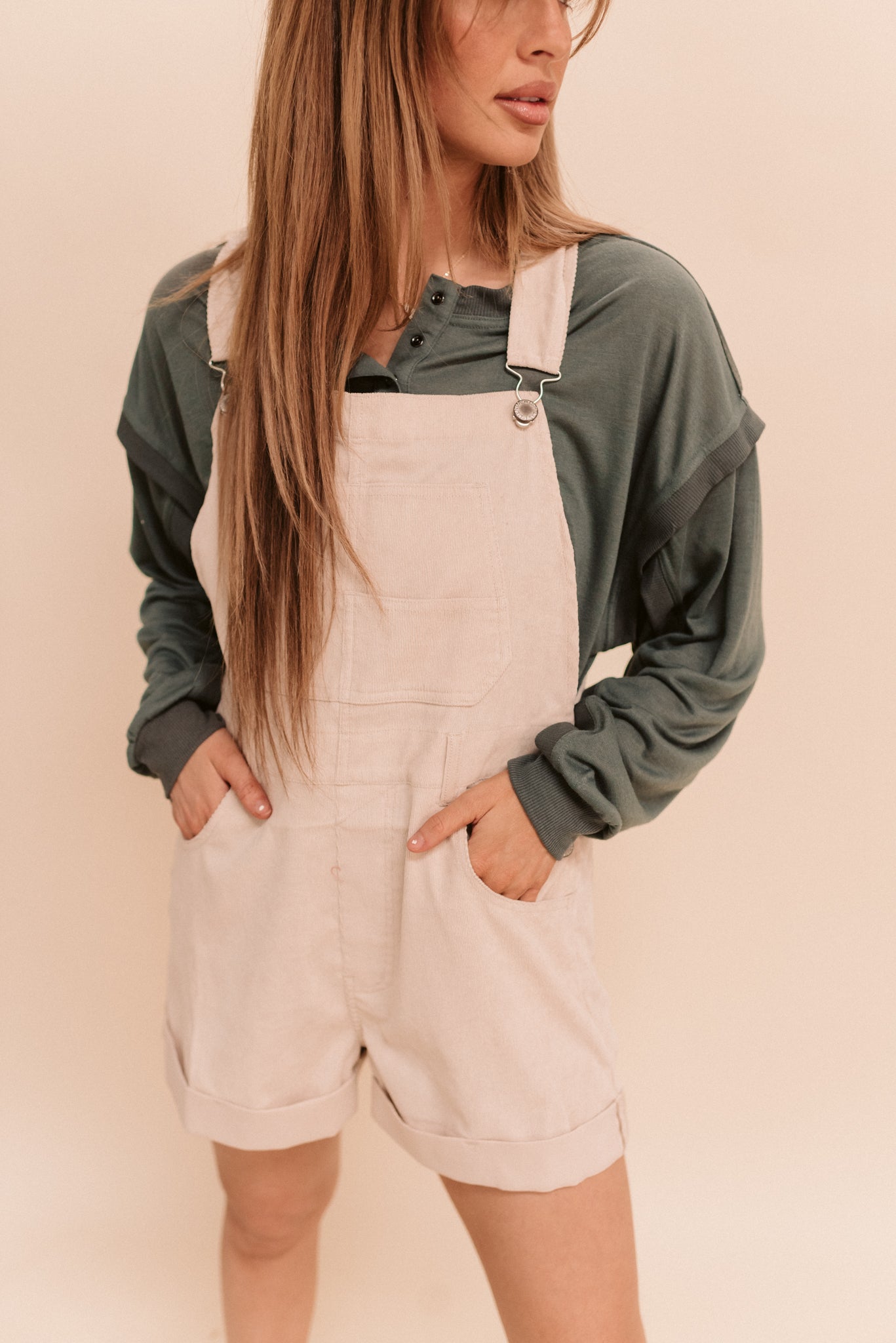 Corduroy Overalls (Multiple Colors)