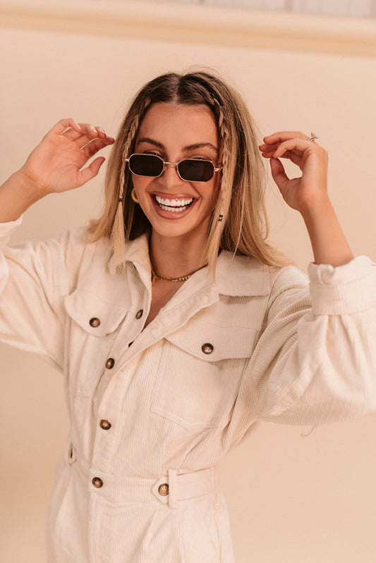 Rectangle Vibe Sunnies (Multiple Colors)