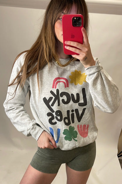 Lucky Vibes Crewneck