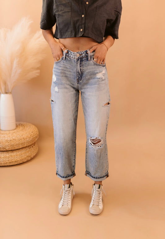 Side Slit High Rise