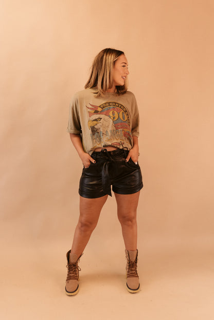 Morgan Leather Shorts - Multiple Colors